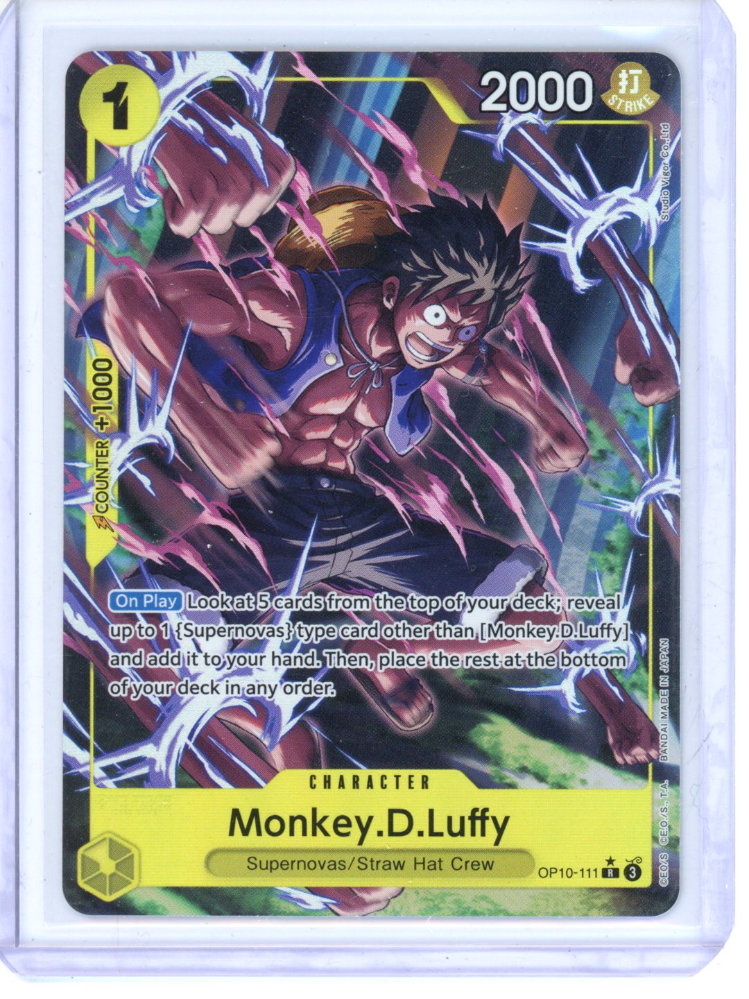 One Piece Monkey.D.Luffy OP10-111 (Parallel)