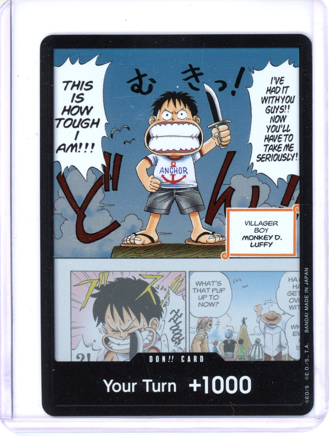 One Piece Don!! Card (Young Luffy)