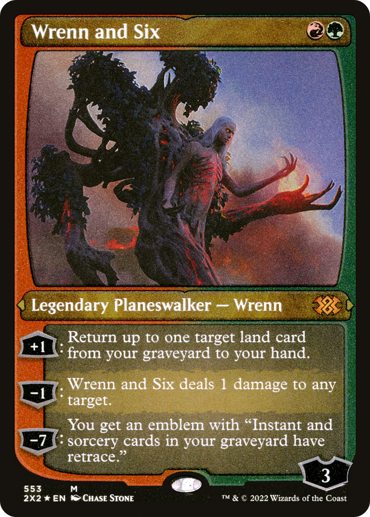 Wrenn and Six (2X2-553) - Double Masters 2022 Foil