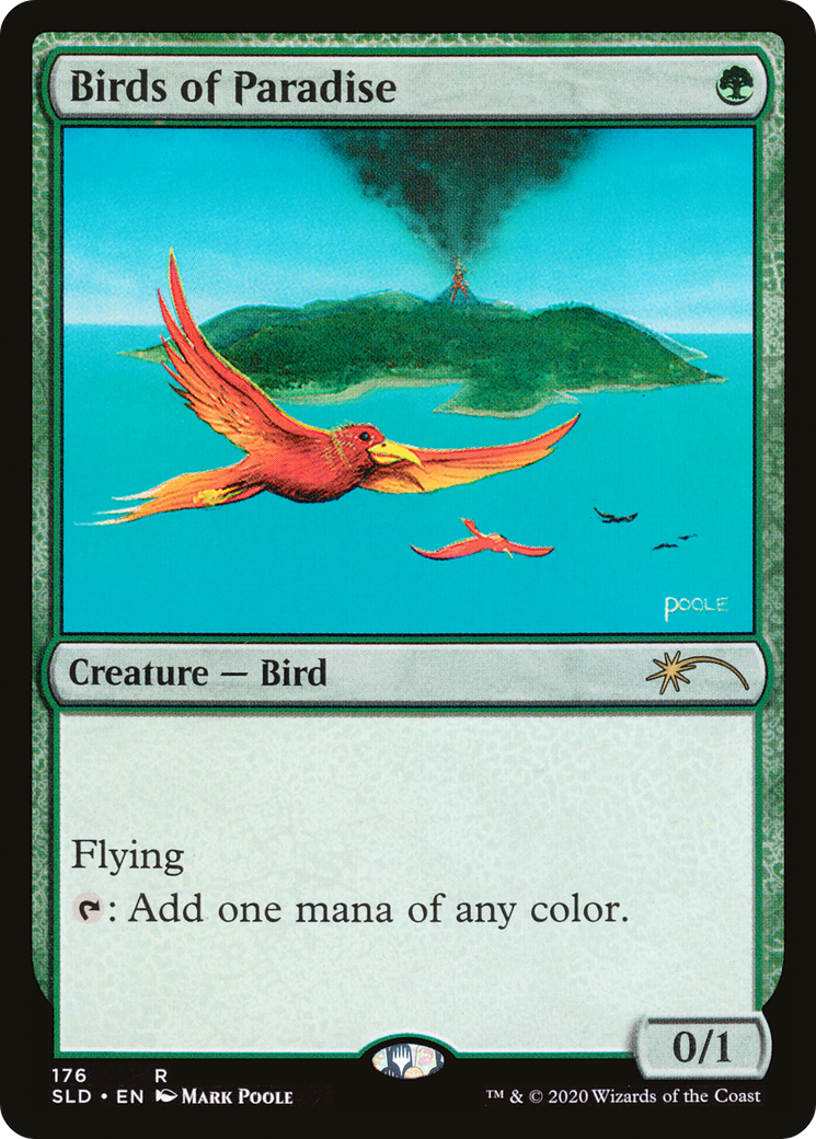 Image of Birds of Paradise (176) (SLD-176) - Secret Lair Drop Foil