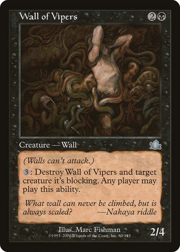 Image of Wall of Vipers (PCY-080) - Prophecy