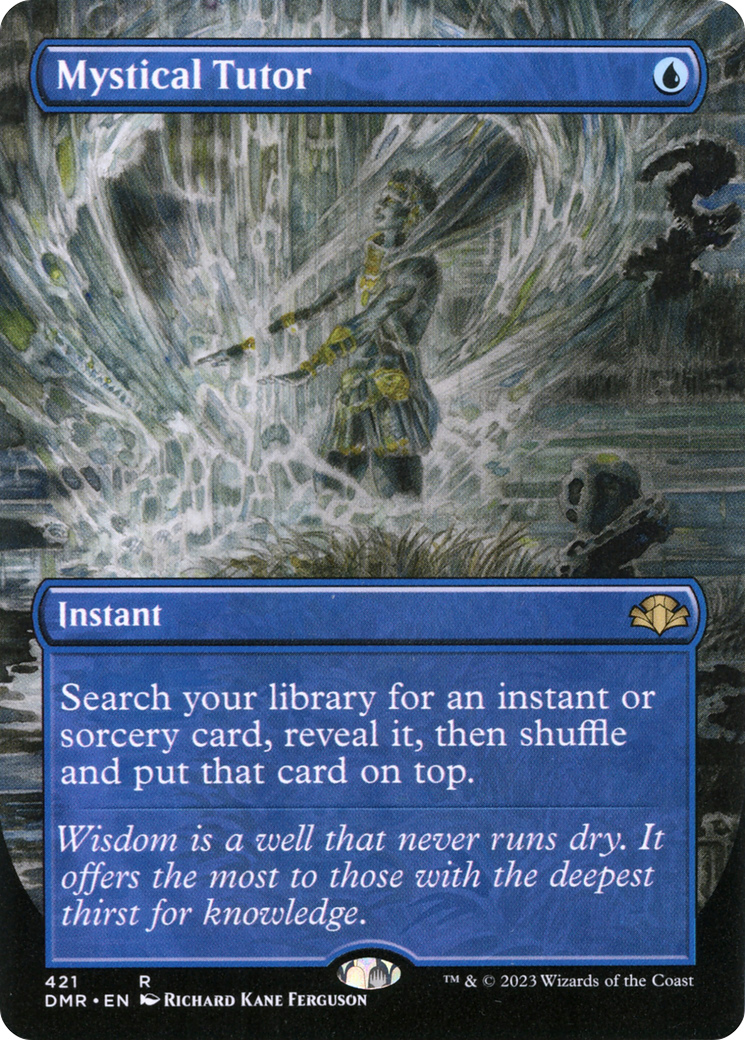 Image of Mystical Tutor (Borderless) (DMR-421) - Dominaria Remastered (Borderless)