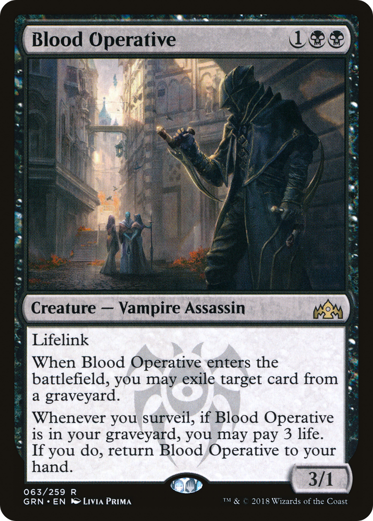 Image of Blood Operative (GRN-063) - Guilds of Ravnica