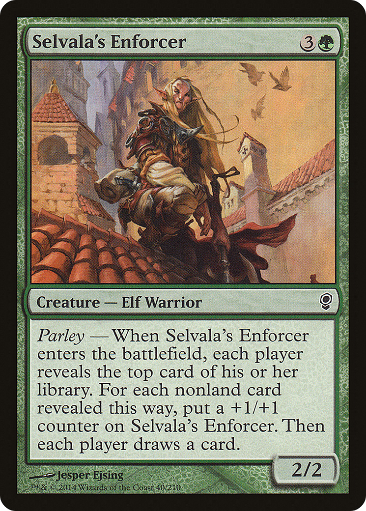 Image of Selvala's Enforcer (CNS-040) - Conspiracy