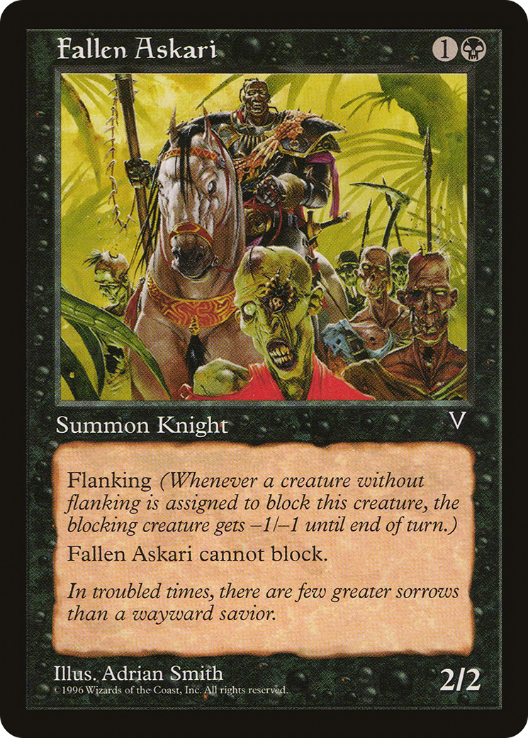 Image of Fallen Askari (VIS-) - Visions