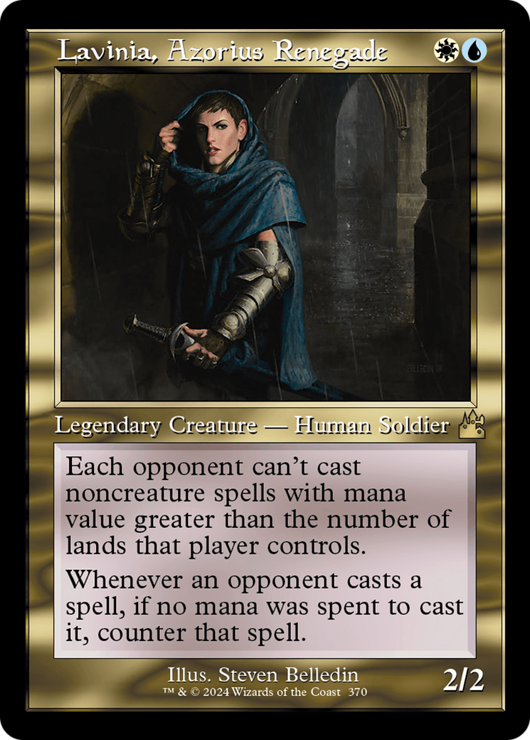 Image of Lavinia, Azorius Renegade (Retro Frame) (RVR-370) - Ravnica Remastered Foil