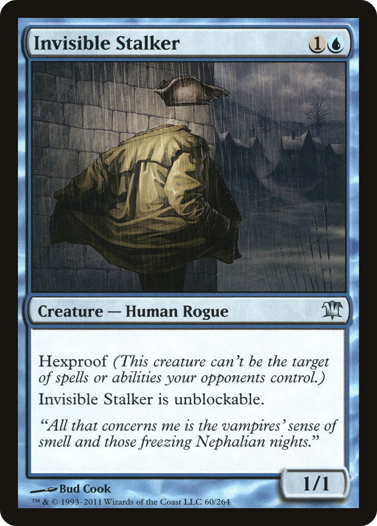 Image of Invisible Stalker (ISD-060) - Innistrad Foil