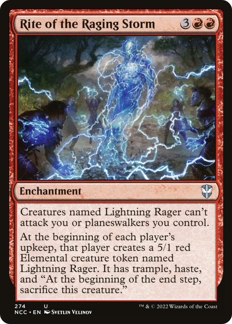 Image of Rite of the Raging Storm (NCC-274) - New Capenna Commander
