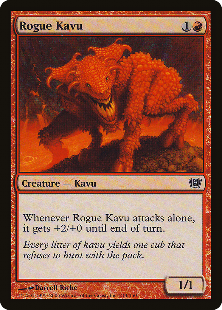 Image of Rogue Kavu (9ED-213) - 9th Edition
