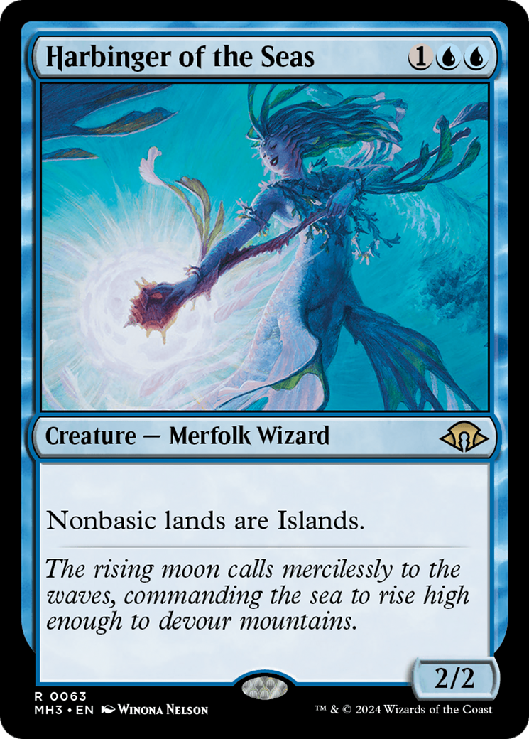 Image of Harbinger of the Seas (MH3-063) - Modern Horizons 3