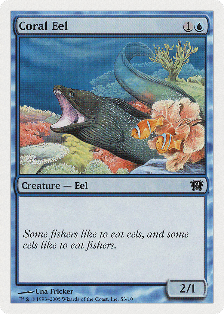 Image of Coral Eel (9ED-0S3) - 9th Edition