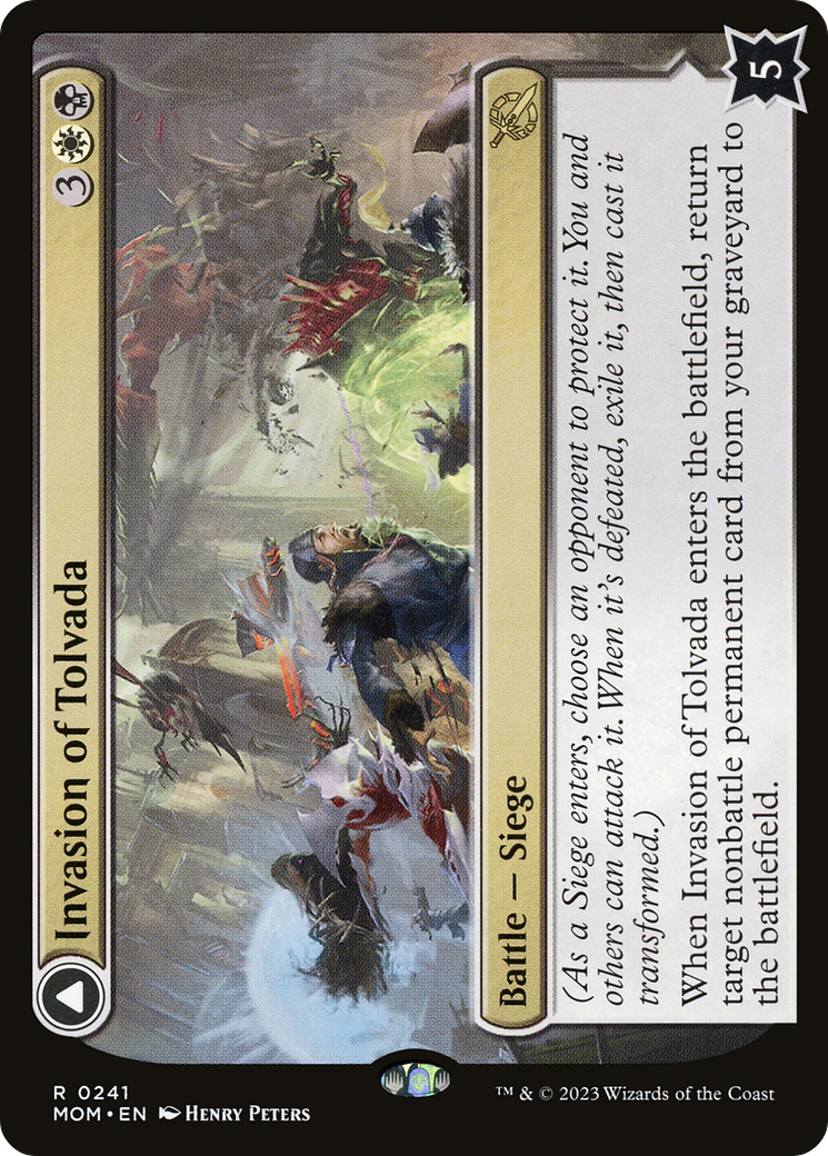 Image of Invasion of Tolvada (MOM-241) - March of the Machine Foil