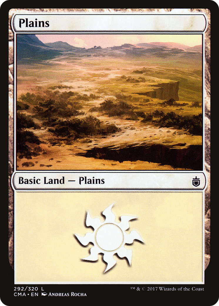 Image of Plains (292) (CMA-292) - Commander Anthology