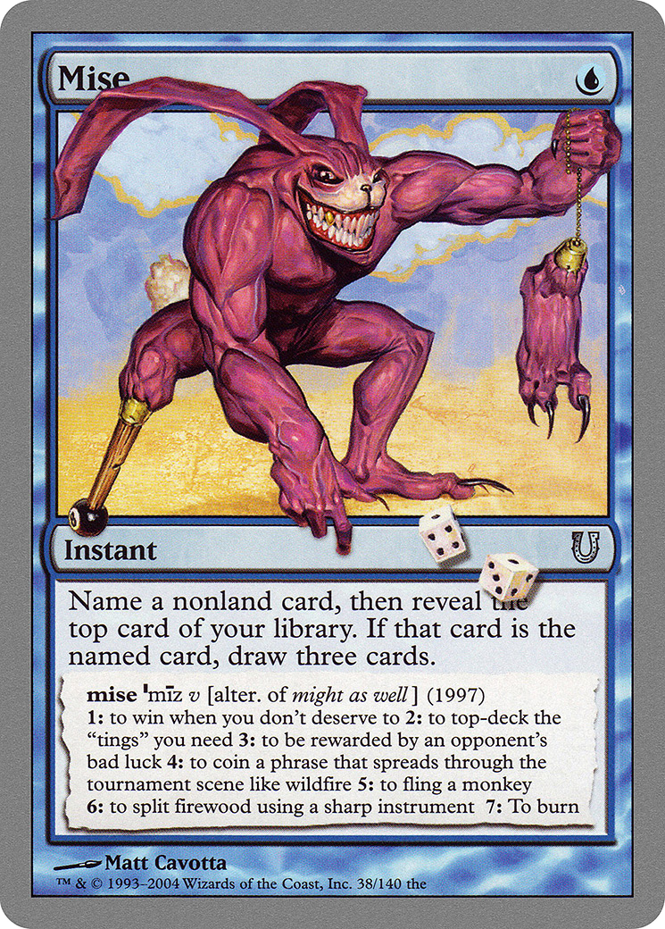 Image of Mise (UNH-038) - Unhinged Foil