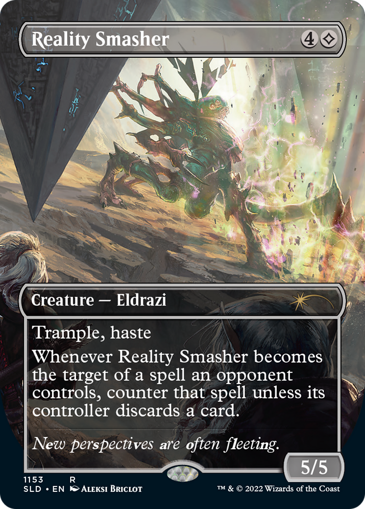 Image of Reality Smasher (SLD-1153) - Secret Lair Drop (Borderless) Foil