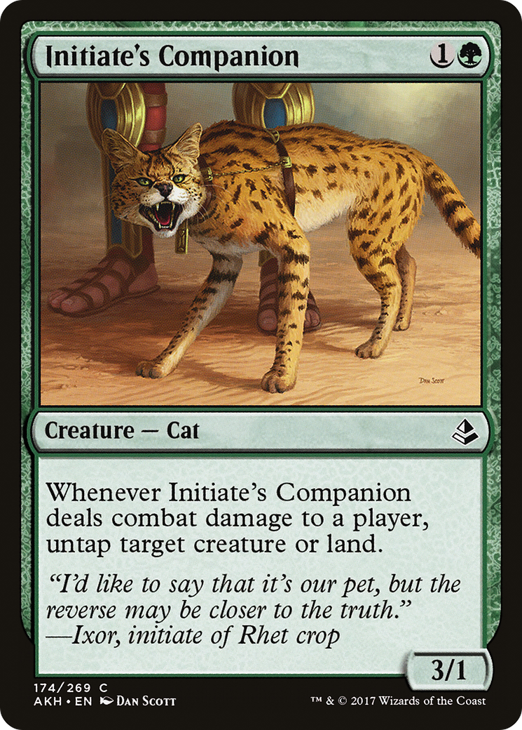 Image of Initiate's Companion (AKH-174) - Amonkhet Foil