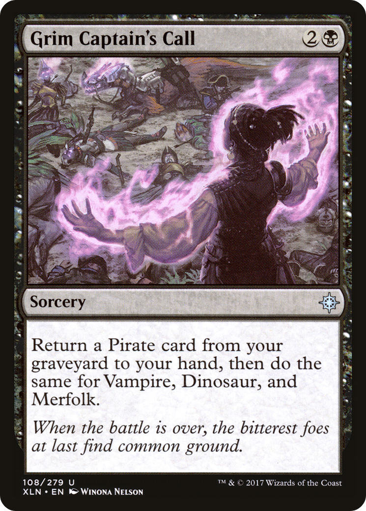 Image of Grim Captain's Call (XLN-108) - Ixalan