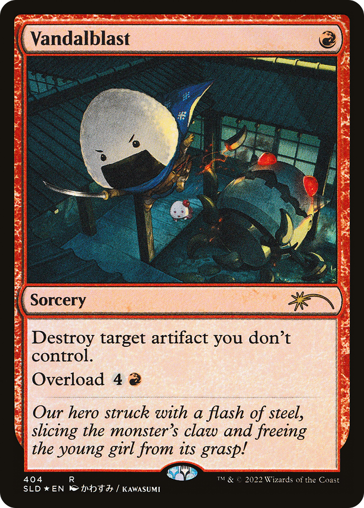 Image of Vandalblast (SLD-404) - Secret Lair Drop Foil