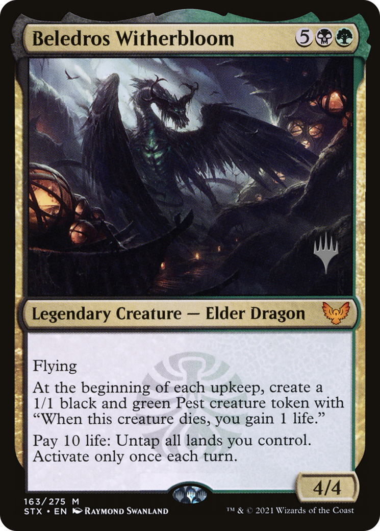 Image of Beledros Witherbloom (PPSTX-163) - Strixhaven: School of Mages Promos