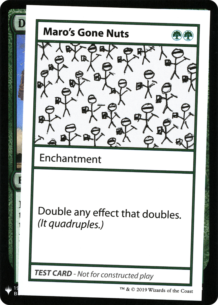Image of Maro's Gone Nuts (CMB1-081) - Mystery Booster Playtest Cards 2019