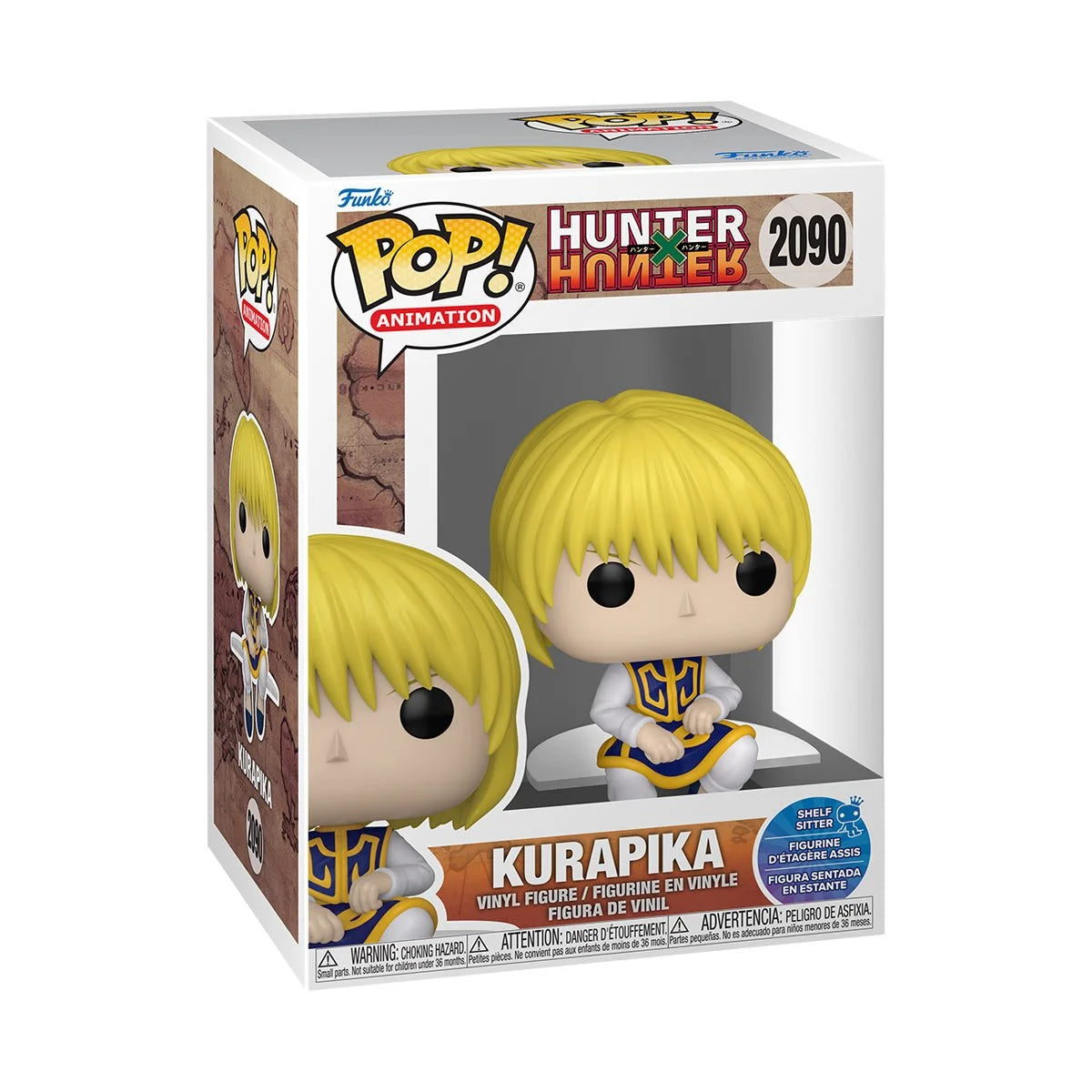 Image of Hunter x Hunter Kurapika (Sitting) Funko Pop! Vinyl Figure #2090