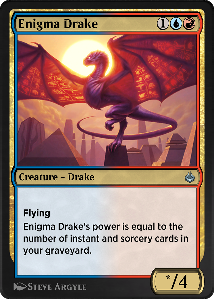 Image of Enigma Drake (AKR-234) - Amonkhet Remastered