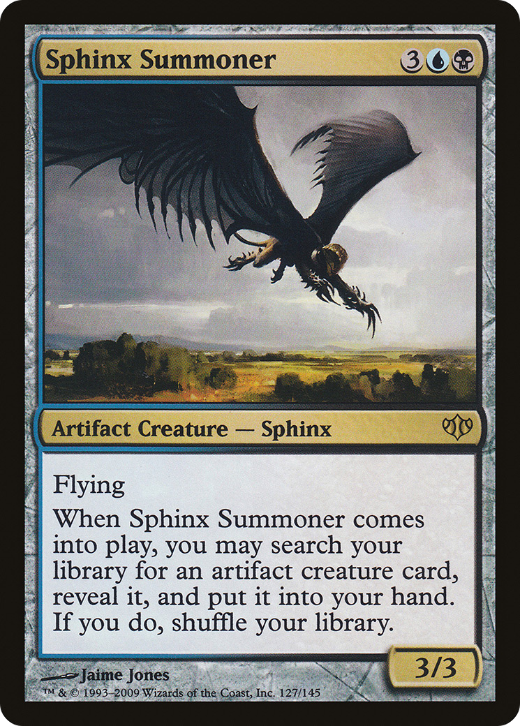 Image of Sphinx Summoner (CON-127) - Conflux Foil