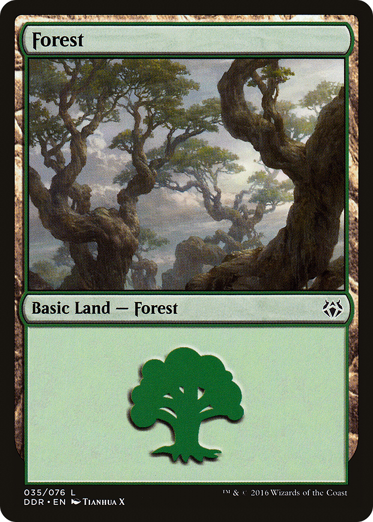 Image of Forest (035) (DDR-035) - Duel Decks: Nissa vs. Ob Nixilis