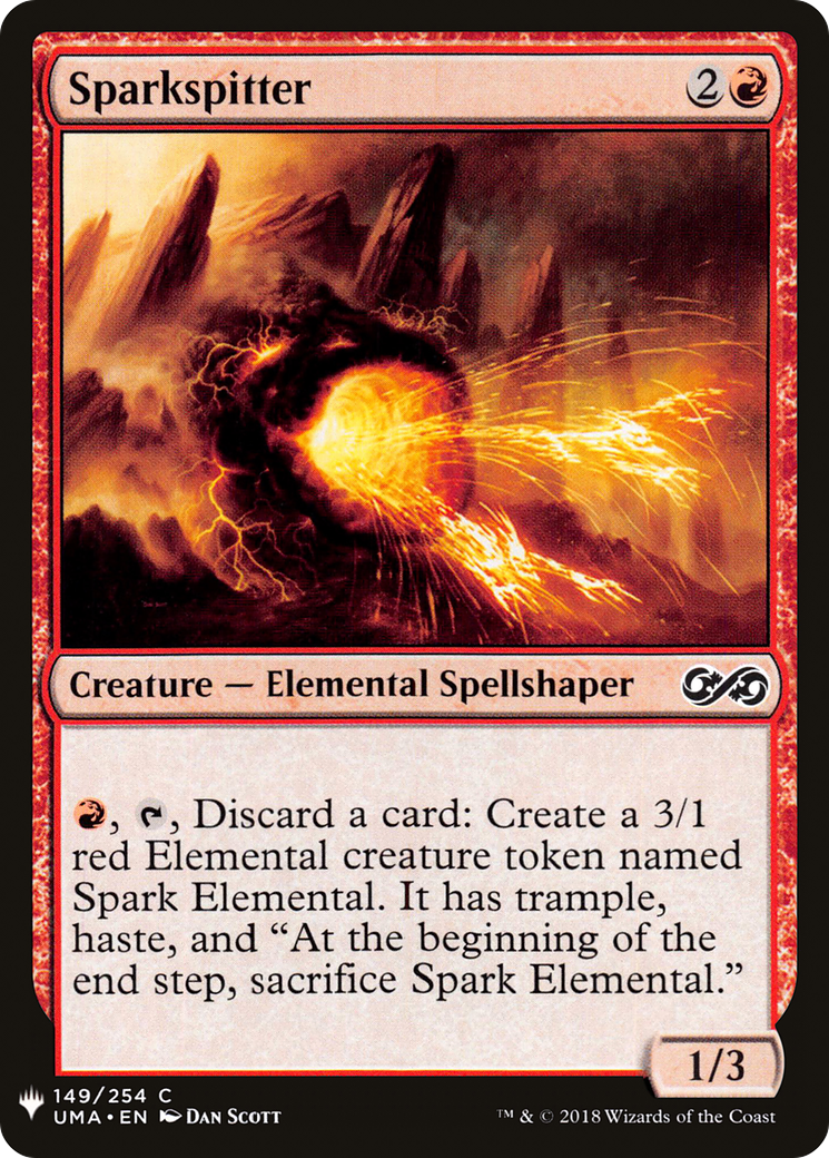 Image of Sparkspitter (LIST-149) - The List