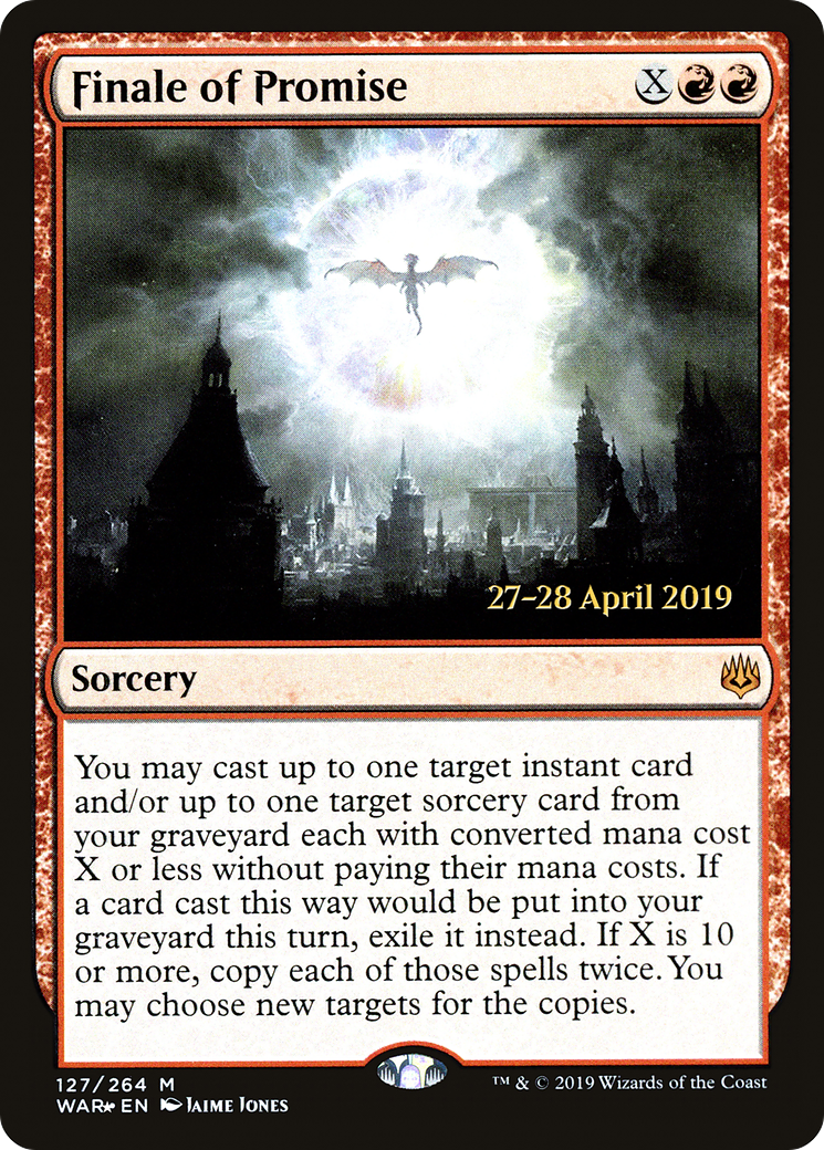 Image of Finale of Promise (PRE-127) - War of the Spark Promos Foil