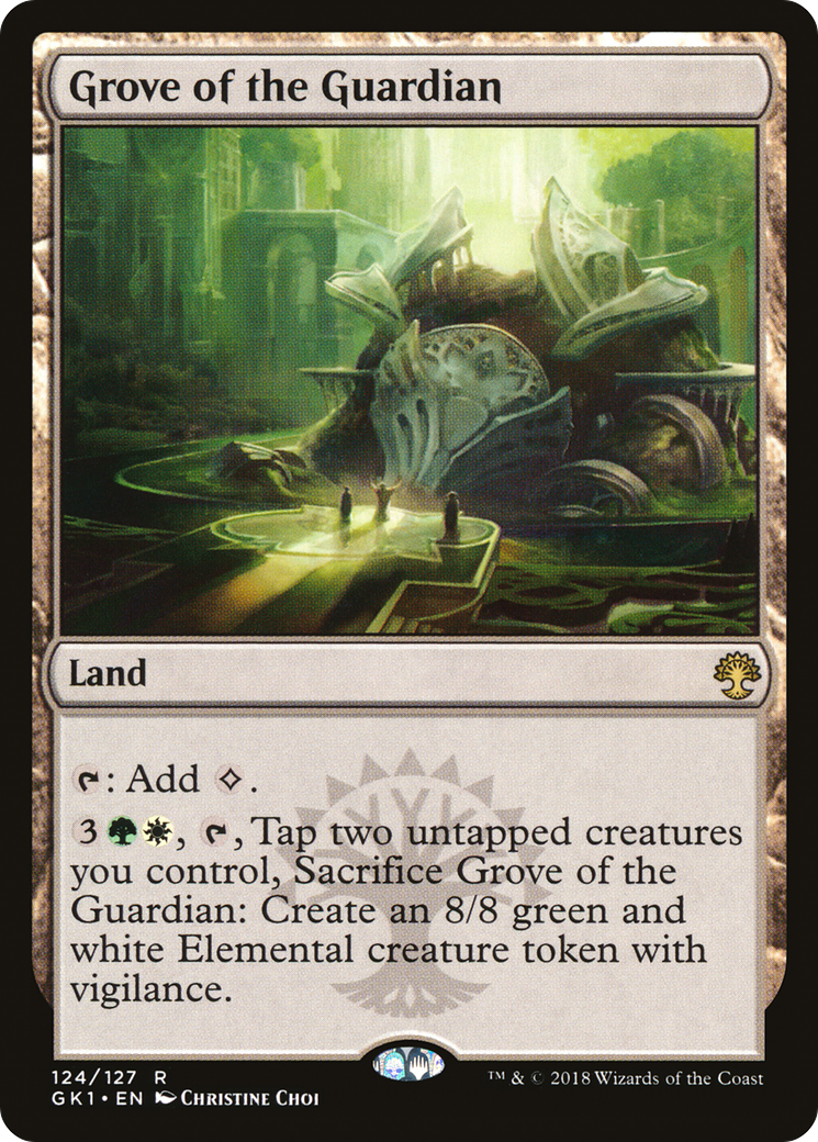Image of Grove of the Guardian (GR1-124) - GRN Guild Kit