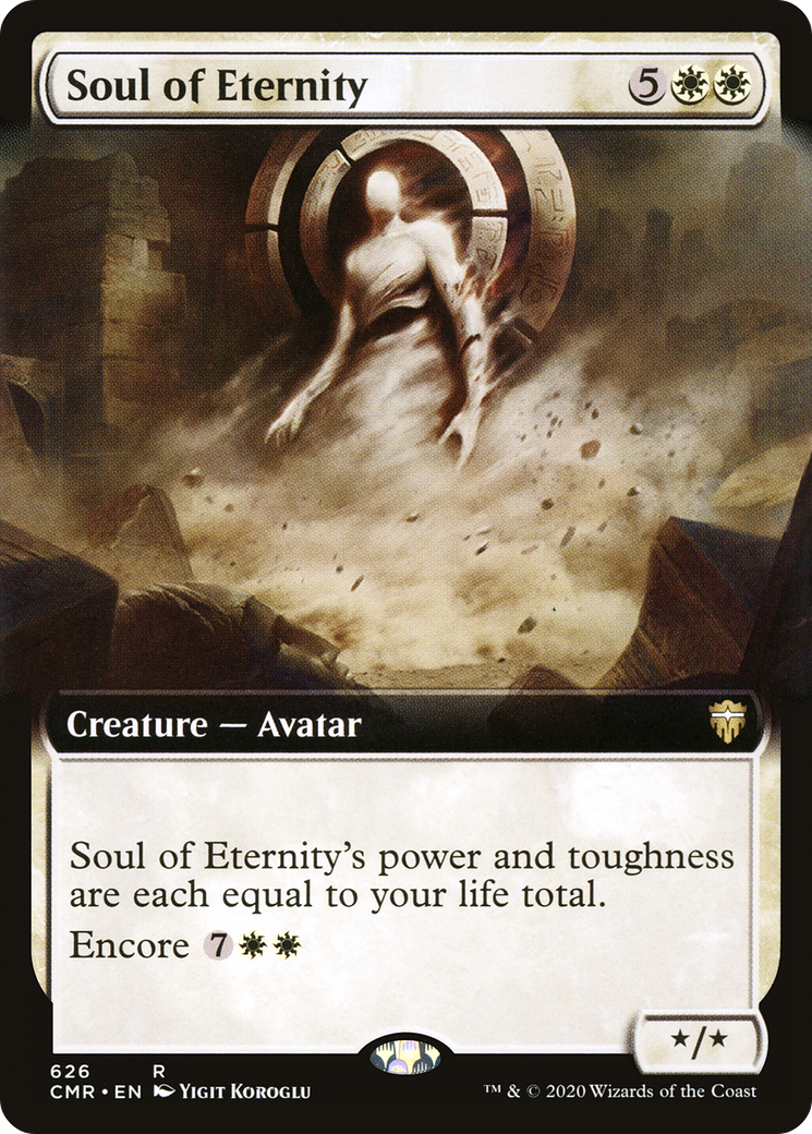 Image of Soul of Eternity (Extended Art) (CMR-626) - Commander Legends: (Extended Art) Foil