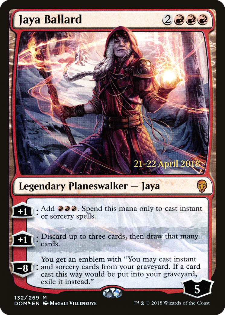 Image of Jaya Ballard (PRE-132) - Dominaria Promos Foil