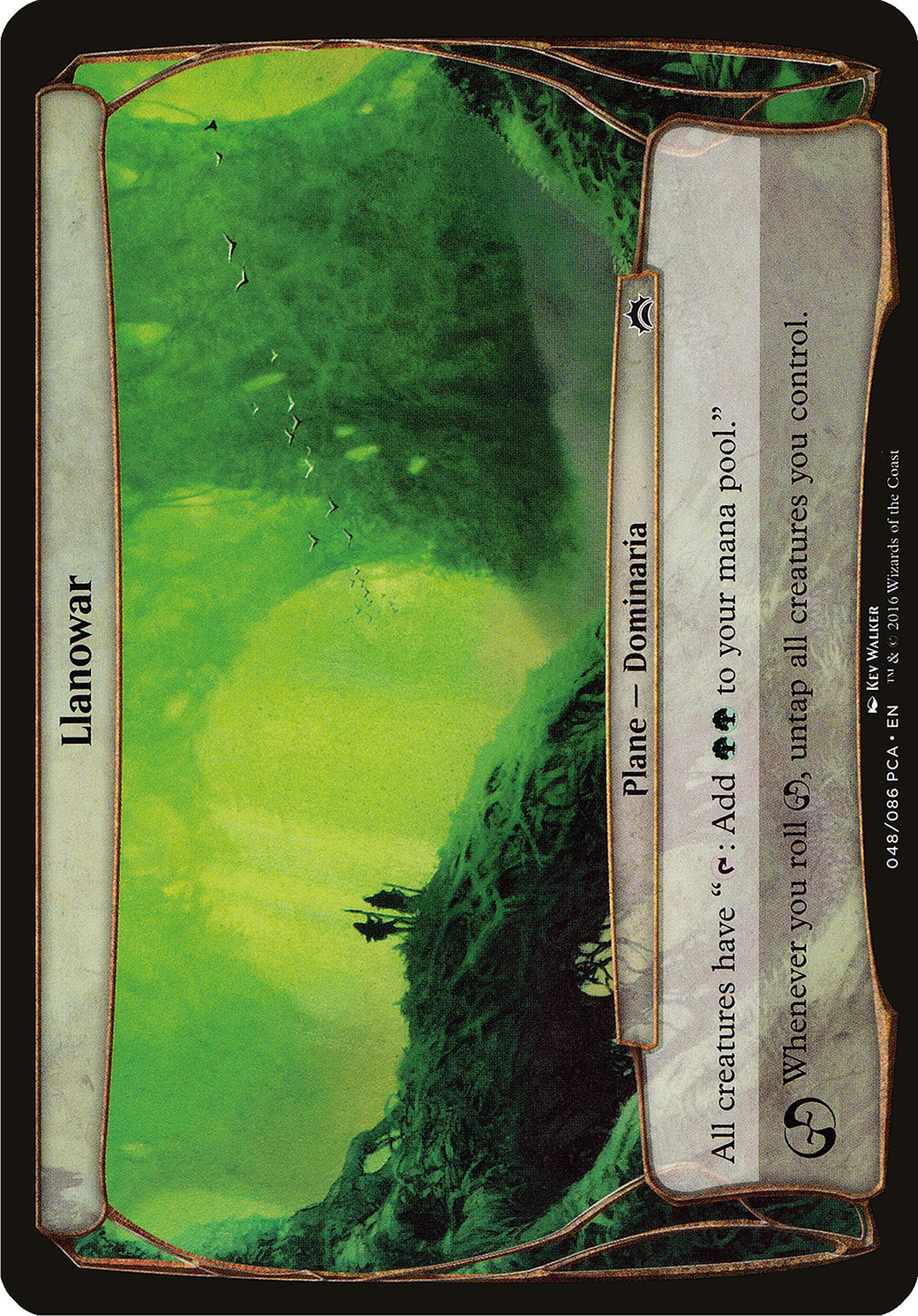 Image of Llanowar (Planechase Anthology) (OVER-) - Planechase Anthology Planes