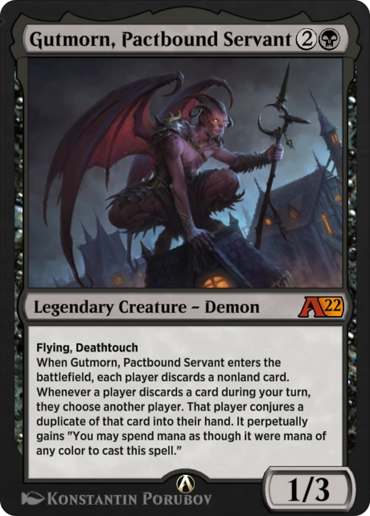 Image of Gutmorn, Pactbound Servant (Y22-028) - Alchemy: Innistrad