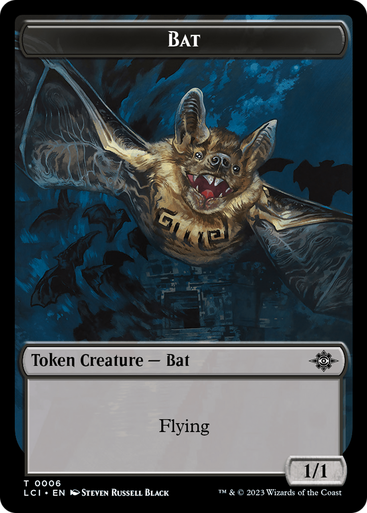 Image of Bat (TLCI-006) - The Lost Caverns of Ixalan Tokens Foil