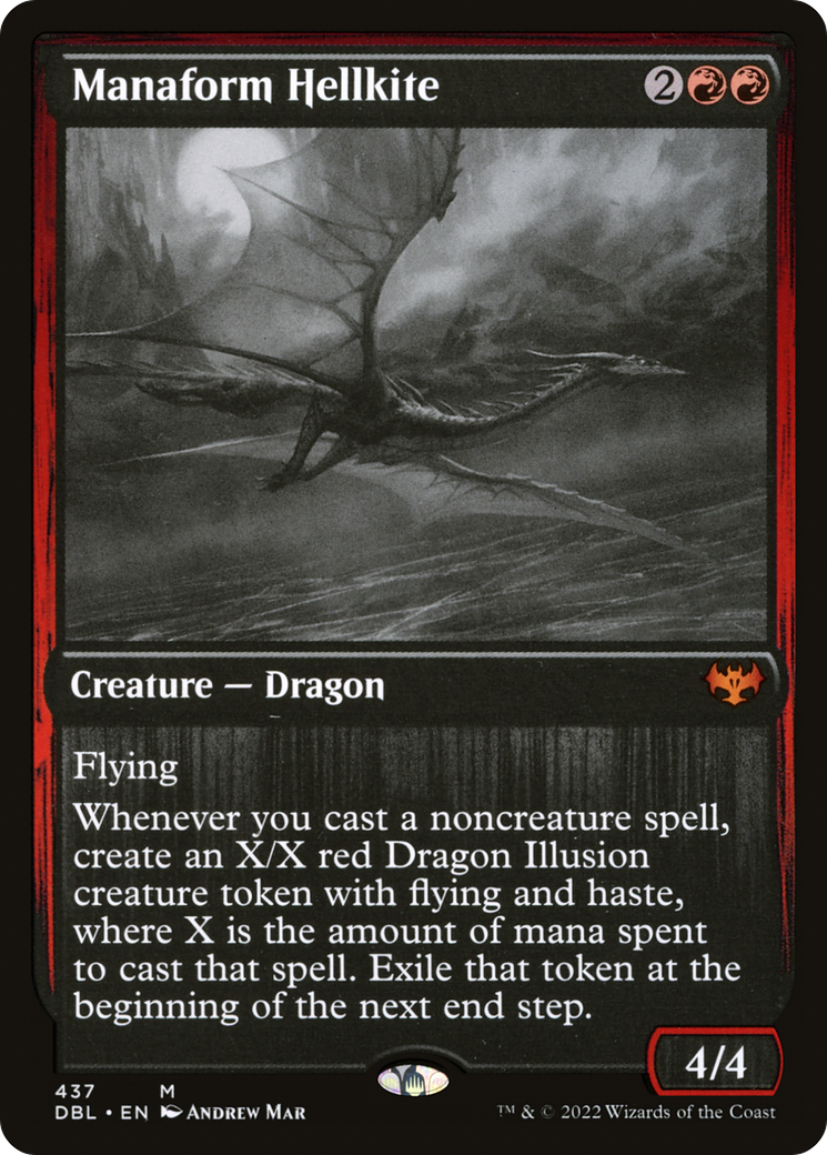 Image of Manaform Hellkite (DBL-437) - Innistrad: Double Feature