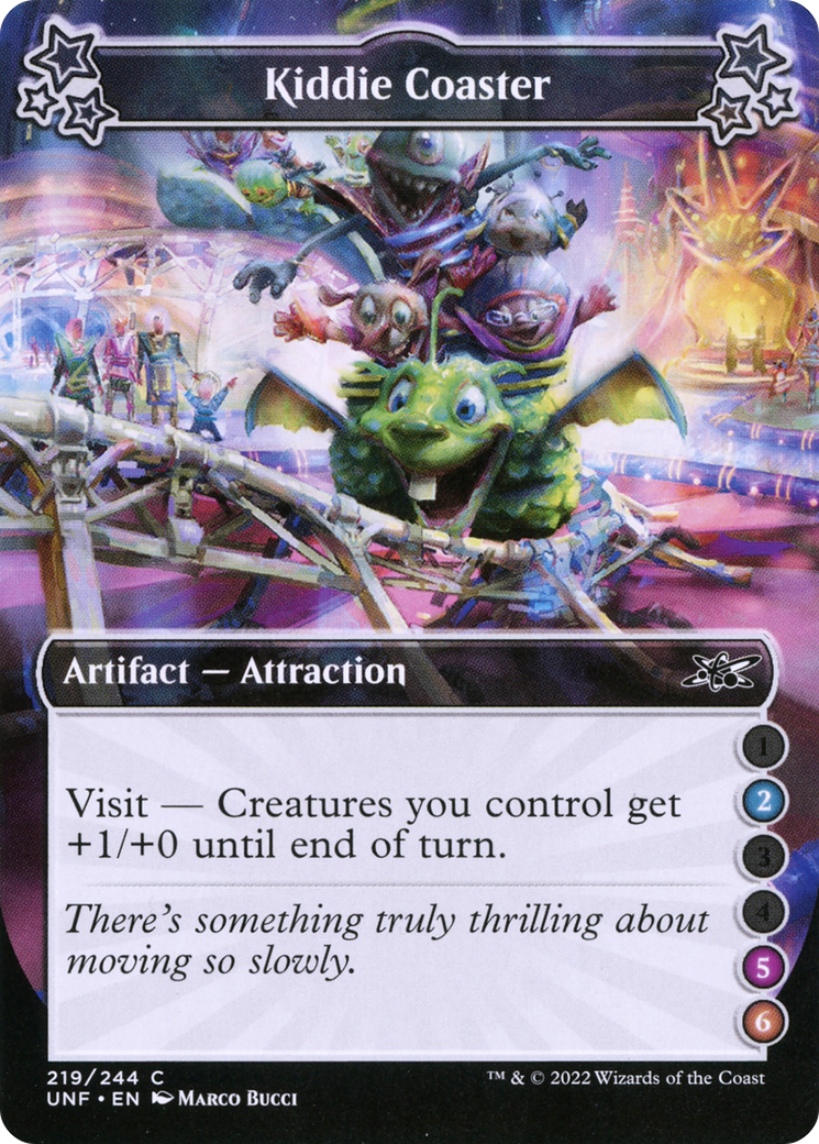 Image of Kiddie Coaster (2-5-6) (UNF-219) - Unfinity Foil