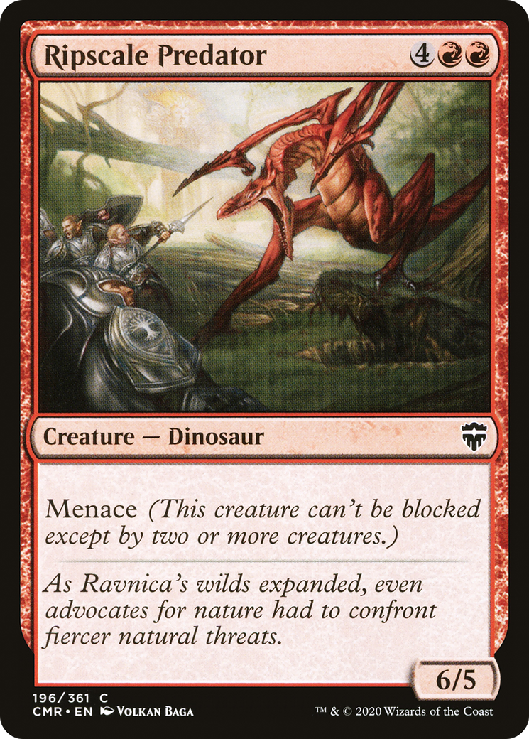 Image of Ripscale Predator (CMR-196) - Commander Legends