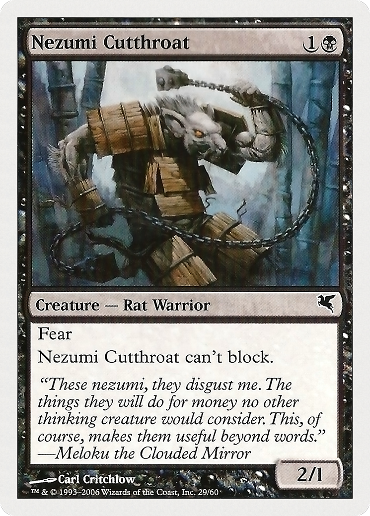 Image of Nezumi Cutthroat (PHUK-029) - Hachette UK