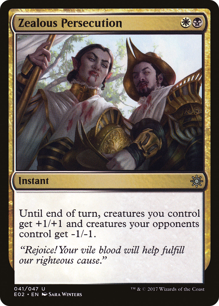 Image of Zealous Persecution (E02-041) - Explorers of Ixalan