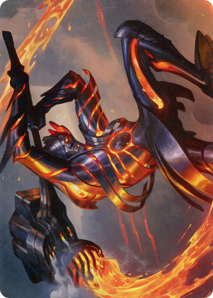 Image of Forgehammer Centurion // Forgehammer Centurion (AONE-026) - Phyrexia: All Will Be One Art Series (Borderless) Foil