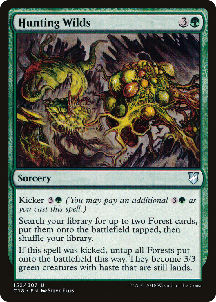Image of Hunting Wilds (C18-152) - Commander 2018