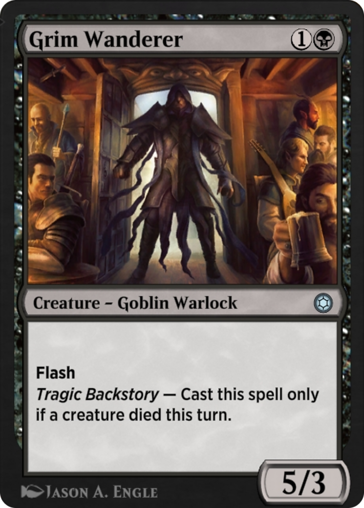 Image of Grim Wanderer (HBG-159) - Alchemy Horizons: Baldur's Gate