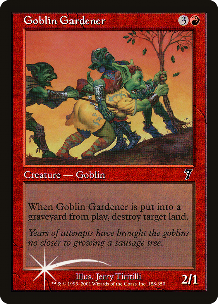 Image of Goblin Gardener (7ED-188) - 7th Edition