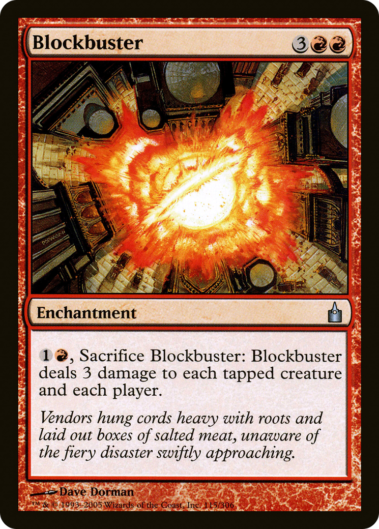 Image of Blockbuster (RAV-115) - Ravnica: City of Guilds Foil