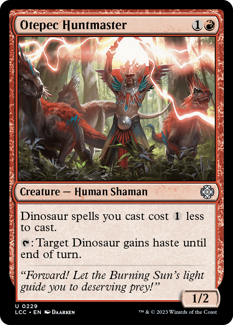 Image of Otepec Huntmaster (LCC-229) - The Lost Caverns of Ixalan Commander