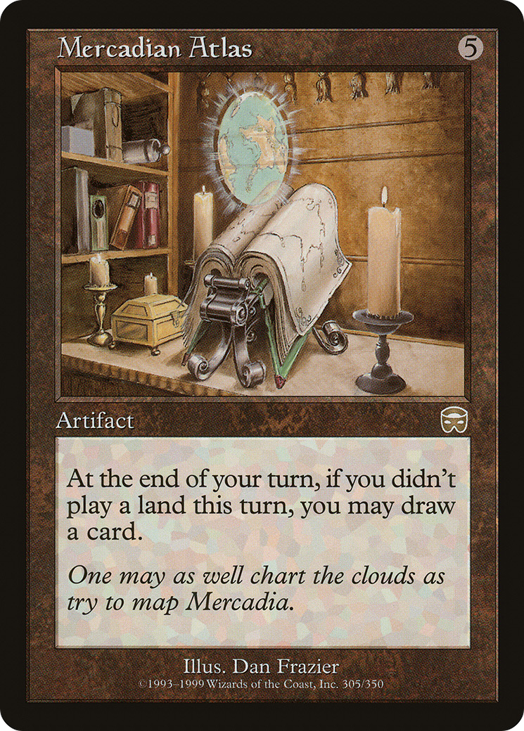 Image of Mercadian Atlas (MMQ-305) - Mercadian Masques Foil