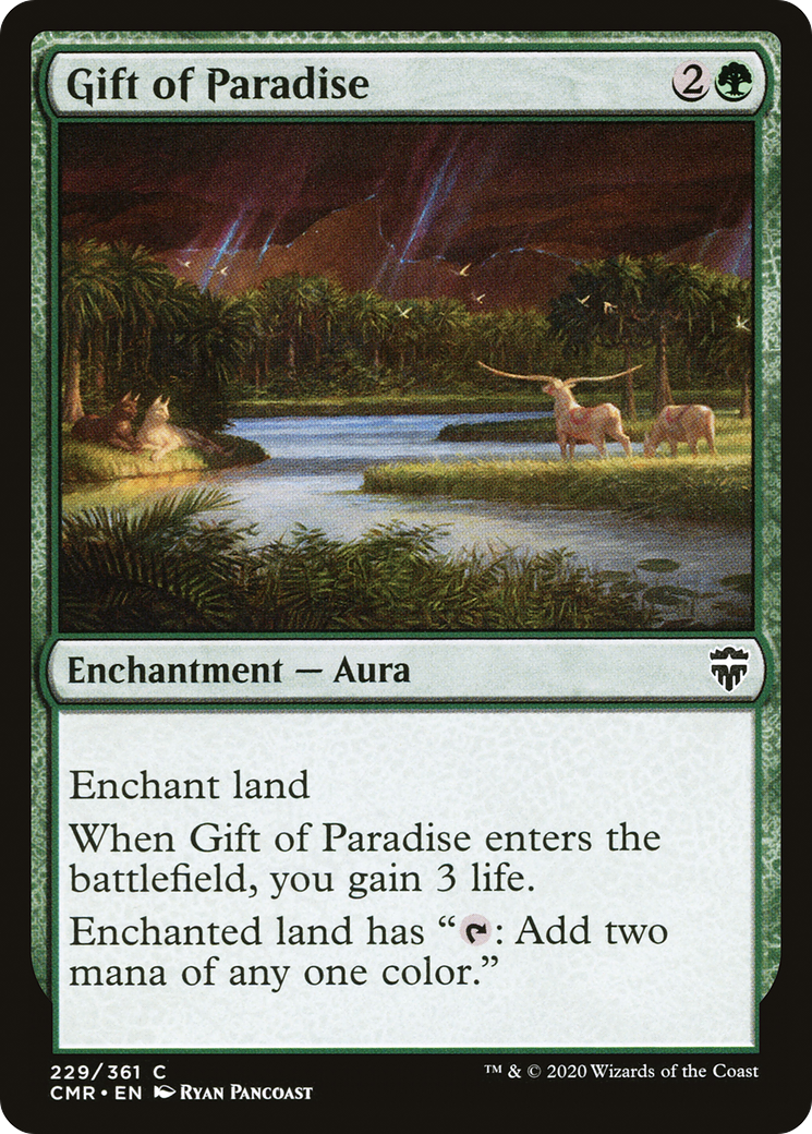 Image of Gift of Paradise (CMR-229) - Commander Legends Foil