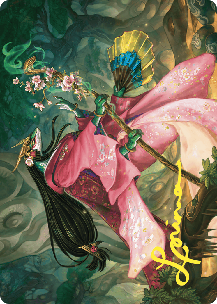 Image of Sakiko, Mother of Summer // Sakiko, Mother of Summer (ACMM-024) - Commander Masters Art Series (Borderless)